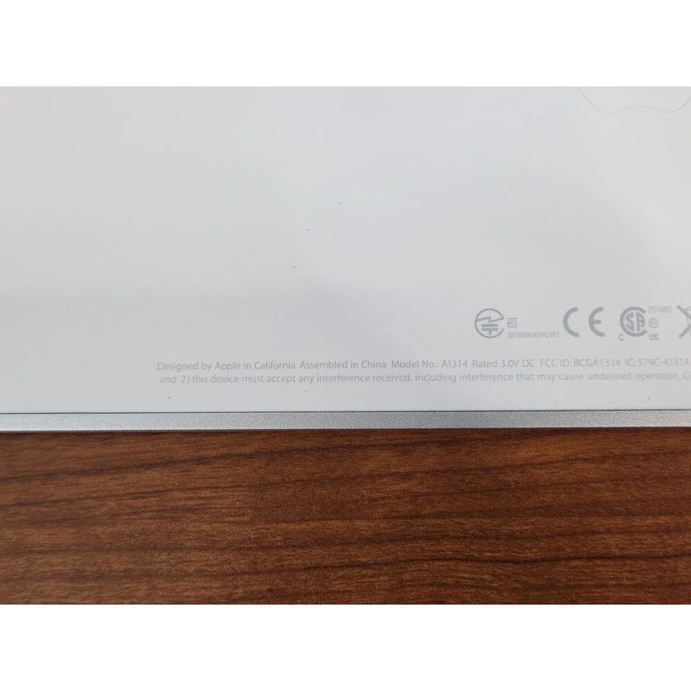 OEM Apple Wireless Bluetooth Keyboard Model A1314 For Mac Aluminium Tested